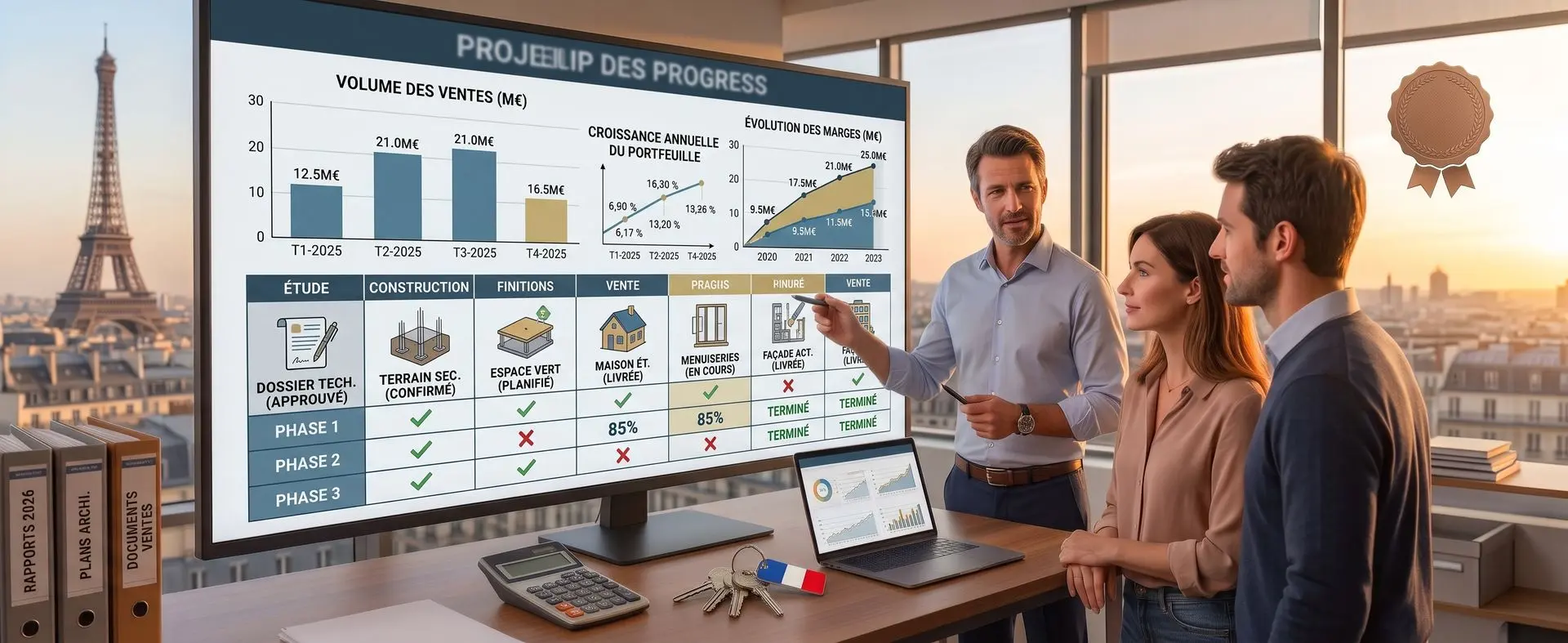 VEFA : calendrier des appels de fonds et intérêts intercalaires avec votre courtier crédit immobilier en France